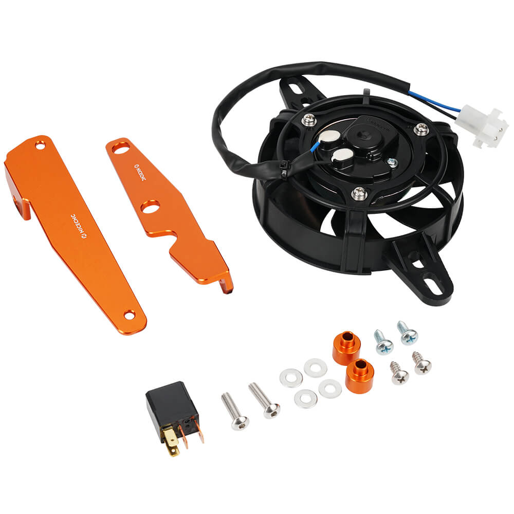 Radiator Cooling Fan Kit DC12V For KTM Husqvarna GasGas