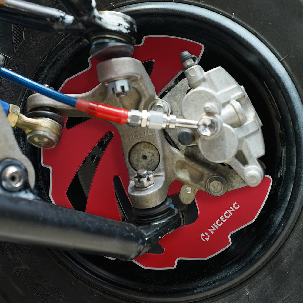 ATV Front Brake Disc Rotor Guards For Yamaha Raptor 700 700R 06-26 YFZ450R 09-24