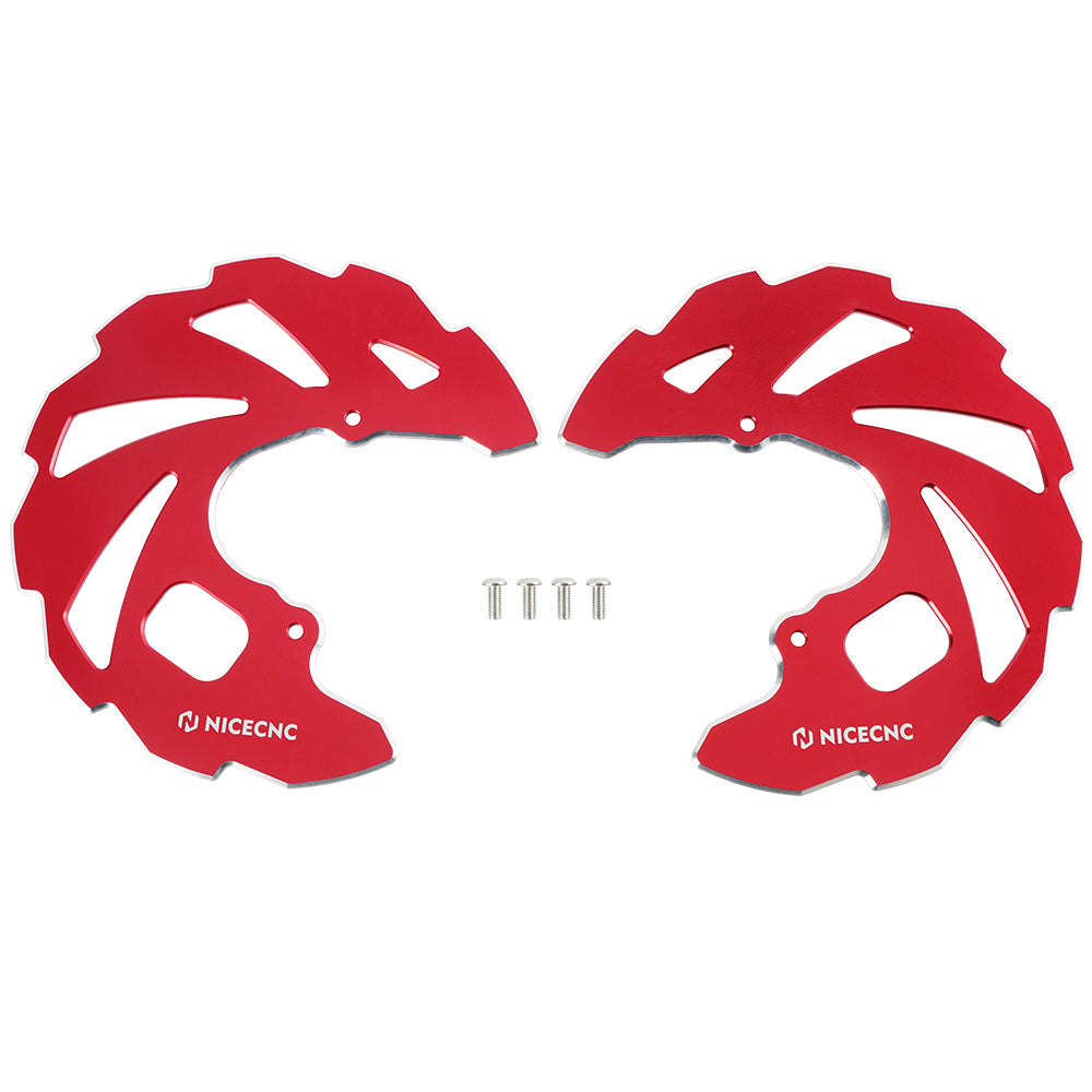 ATV Front Brake Disc Rotor Guards For Yamaha Raptor 700 700R 06-26 YFZ450R 09-24