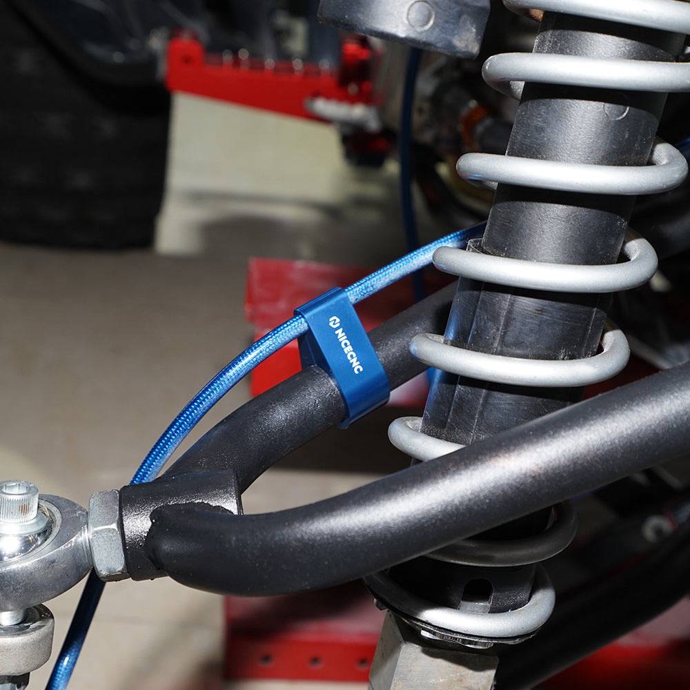 ATV Adjustable A-Arm Brake Line Hose Clamp For Honda TRX450R TRX250X TRX400X