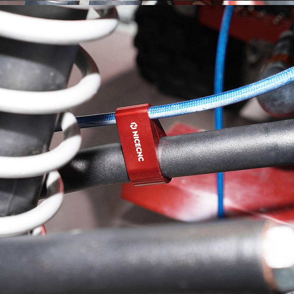ATV Adjustable A-Arm Brake Line Hose Clamp For Honda TRX450R TRX250X TRX400X