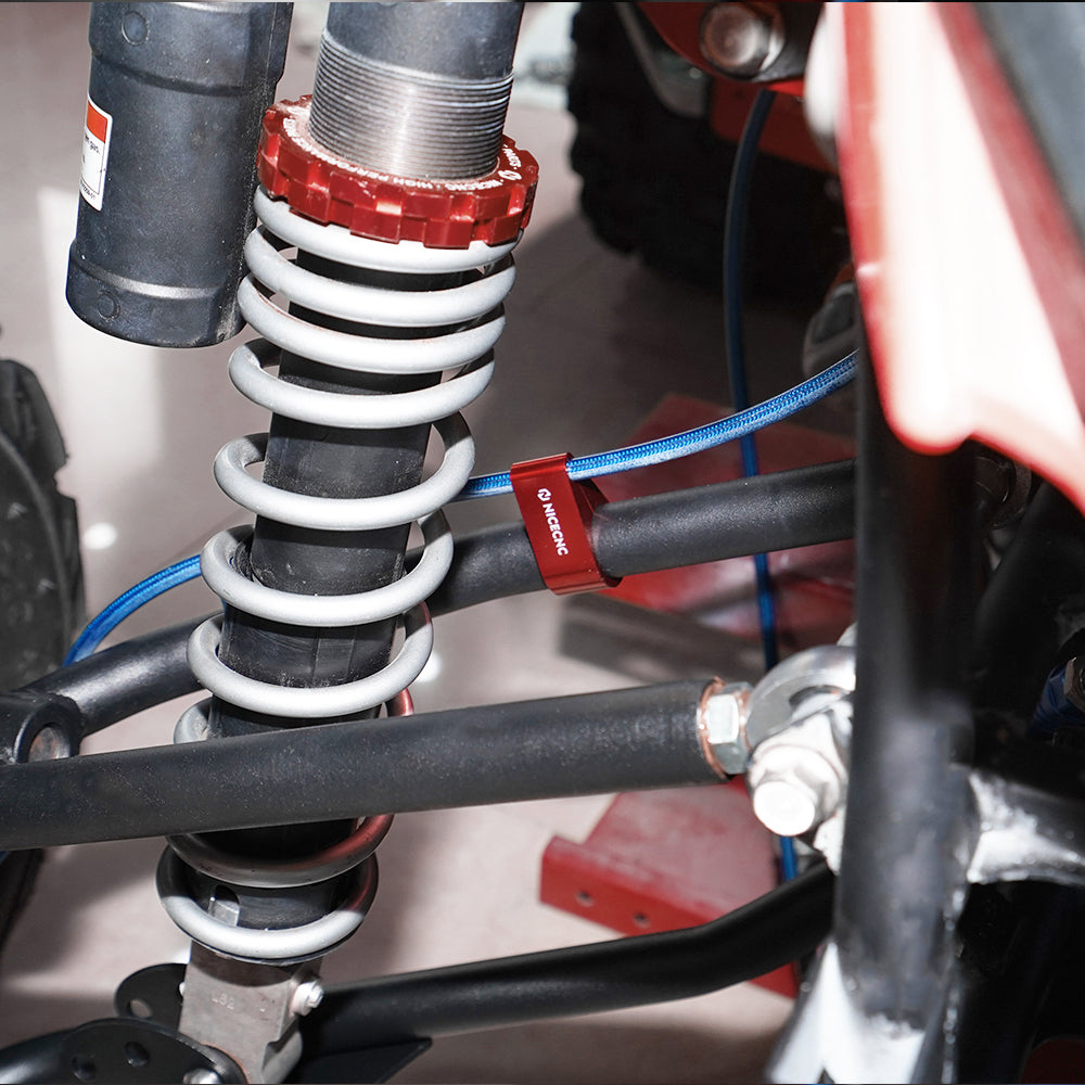 ATV Adjustable A-Arm Brake Line Hose Clamp For Honda TRX450R TRX250X TRX400X
