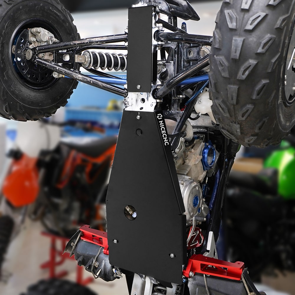 NICECNC Full Chassis Skid Plate For Yamaha Raptor 700 2006-2026