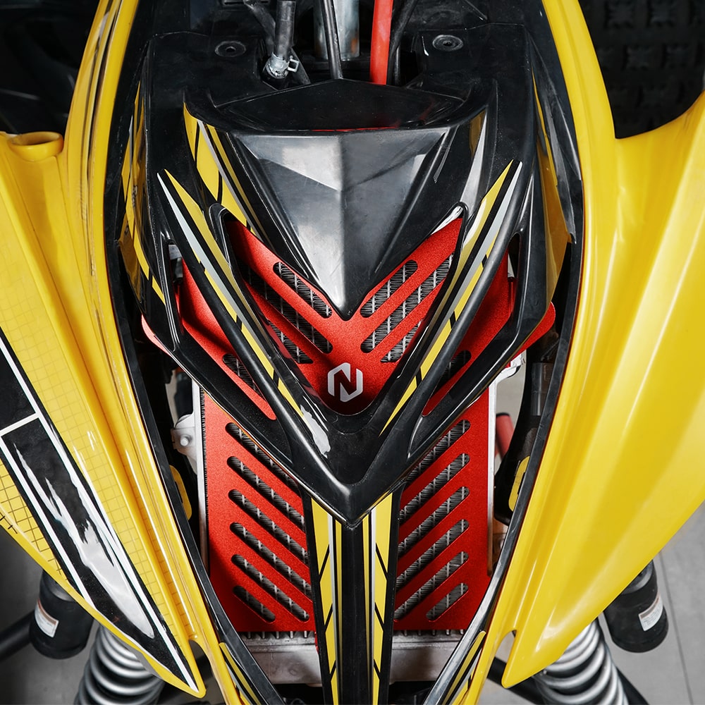 ATV Radiator Cooler Guard Grille Cover For Yamaha Raptor 700 R 2013-2026