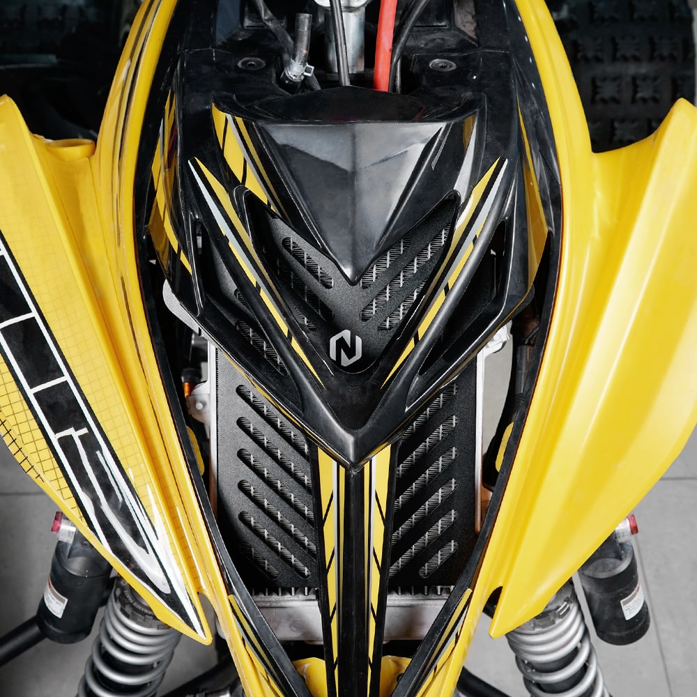 ATV Radiator Cooler Guard Grille Cover For Yamaha Raptor 700 R 2013-2026