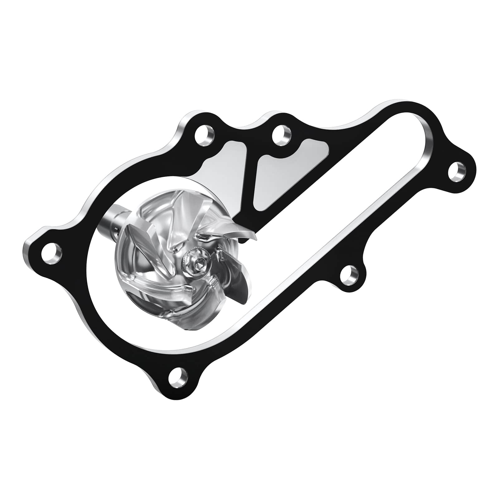 ATV Water Pump Impeller w/Cover Gasket Assy Kit For Yamaha Raptor 700 R 2006-2026