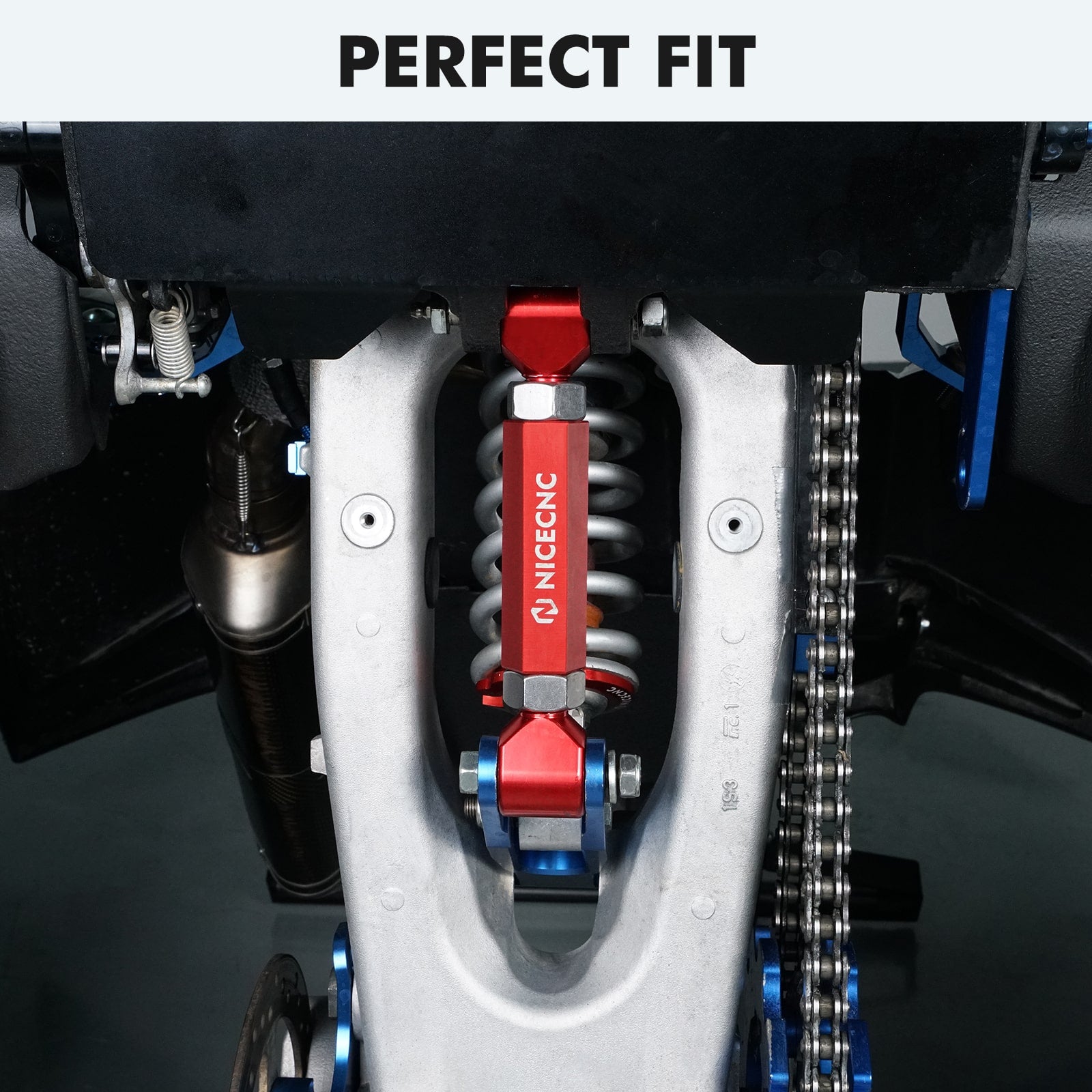 ATV Rear Arm Linkage Knuckle 0"-4" Lowering For Yamaha Raptor 700 700R 2013-2026