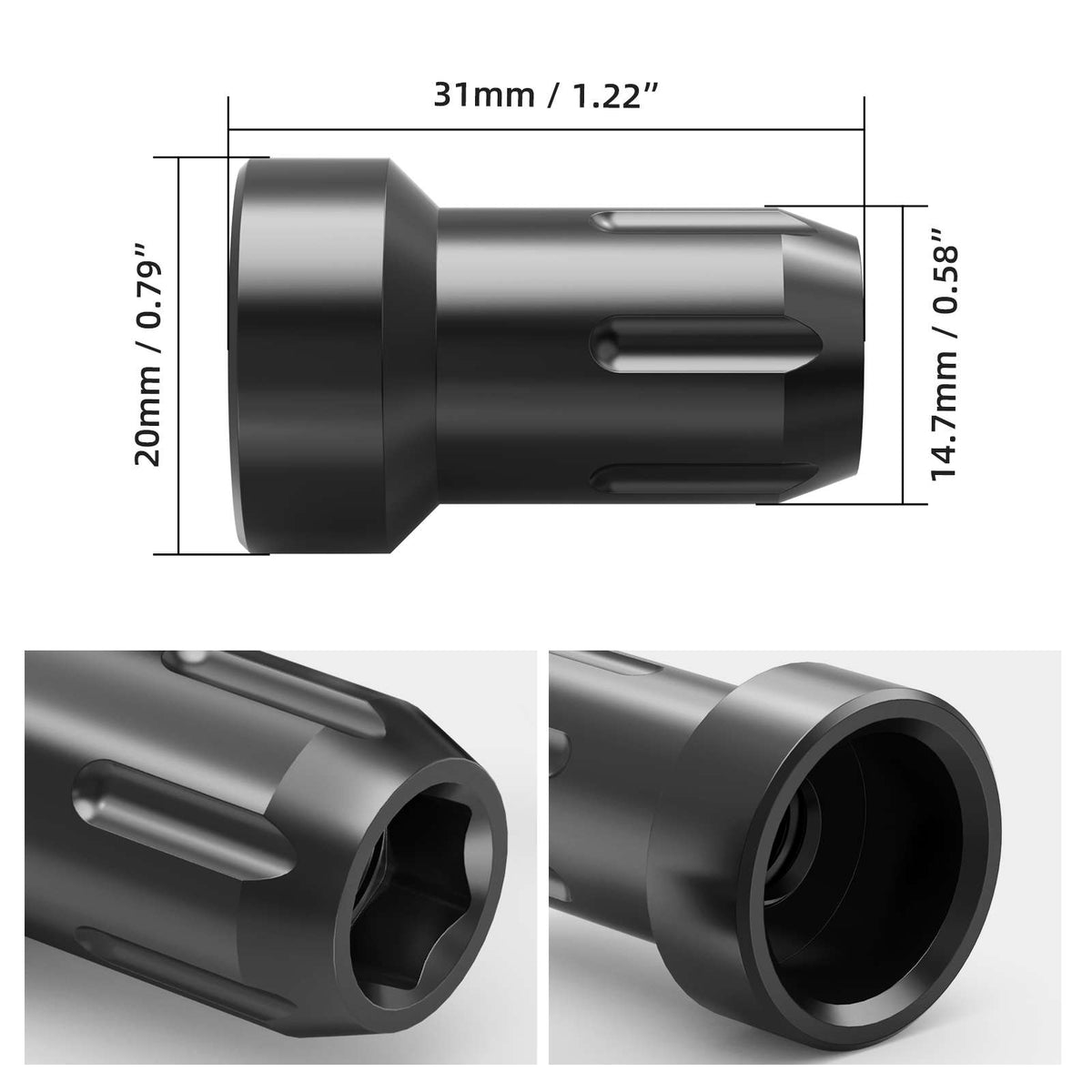 Rear Axle Adjuster for Harley Sportster Iron 883 1200 Forty Eight XL1200X