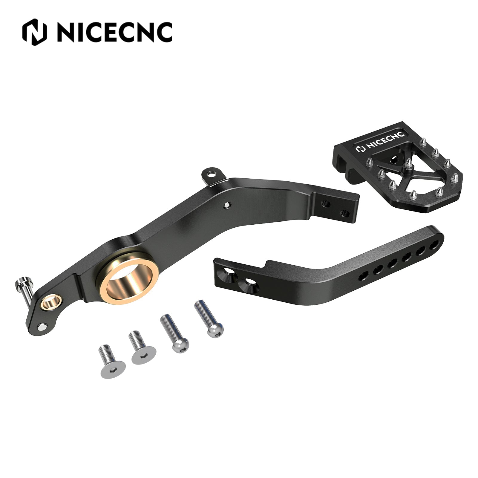 ATV Adjustable Rear Foot Brake Pedal Lever For Yamaha Raptor 700 R 2013-2026