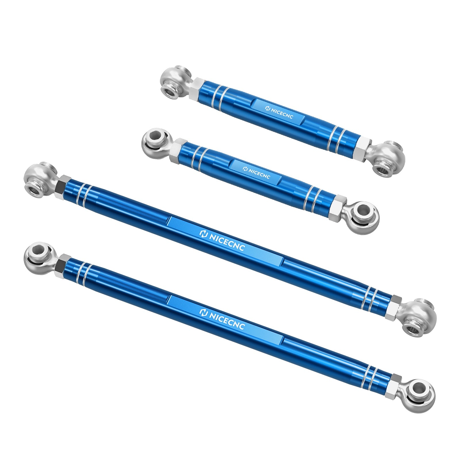 Adjustable Anti Roll Front Sway Bar End Links For Polaris RZR Turbo R 4 / RZR Pro R 4