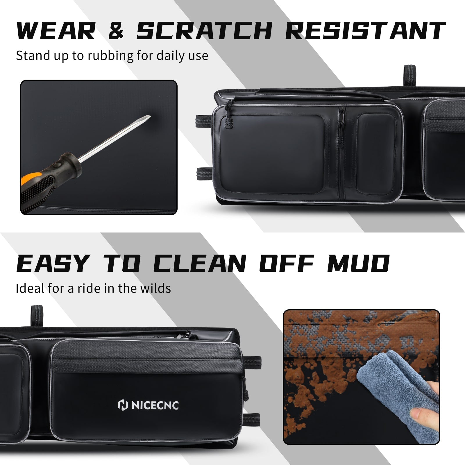 UTV Overhead Storage Bag For Polaris RZR XP 1000 / XP 4 1000 / Turbo