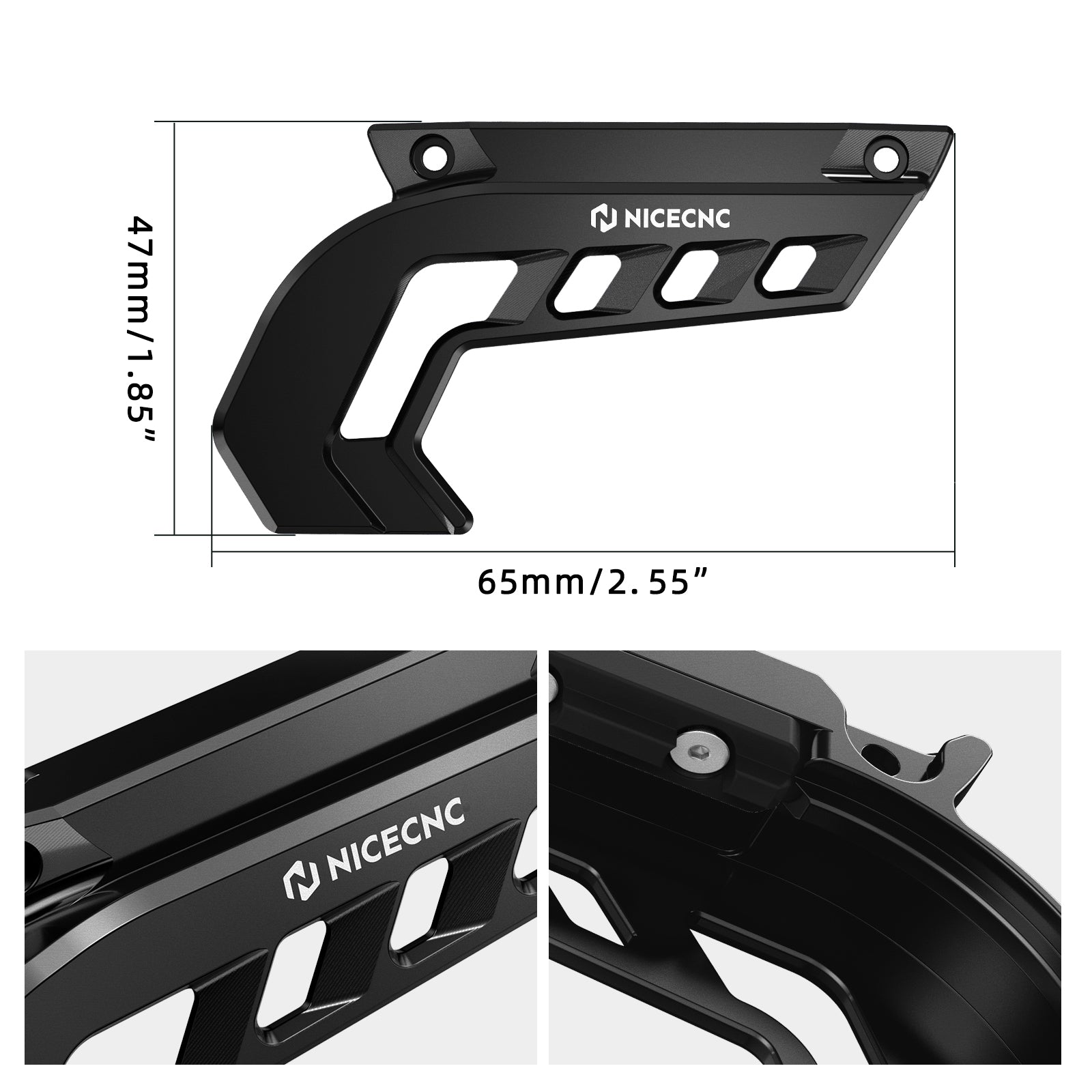 Left Right Motor Cover & Sprocket Chain Guard For Stark Varg MX / EX 2024-2025