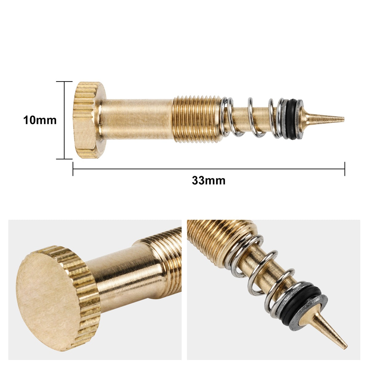 Extended Air Fuel Carb Mixture Screw Bolt For Suzuki DR650 S / SE 1996-2024