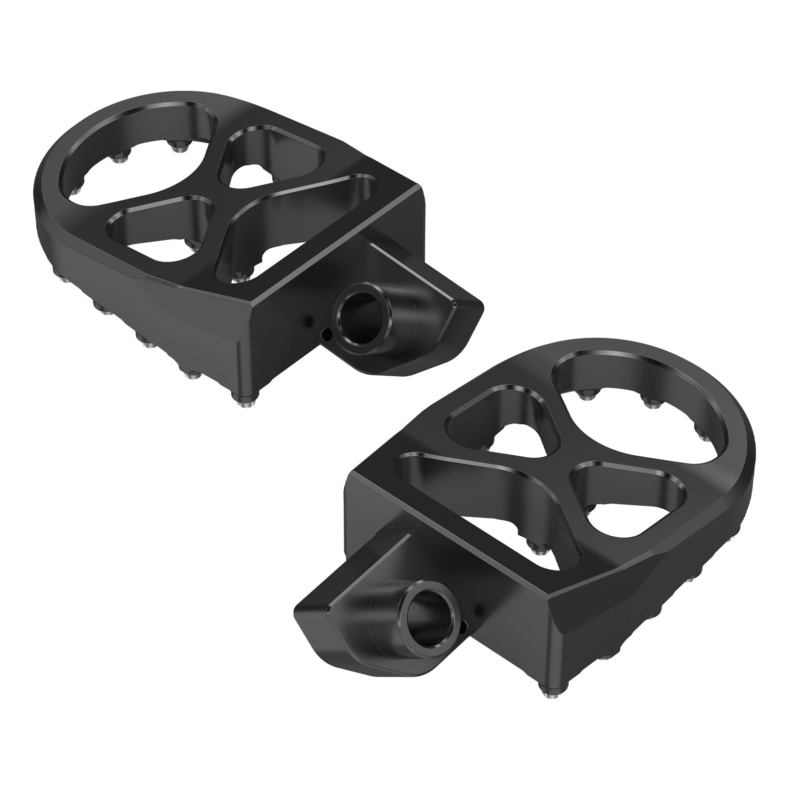 Enlarged Footpegs + Lowered Foot Peg Brackets For Suzuki DR650 S / SE 1996-2025