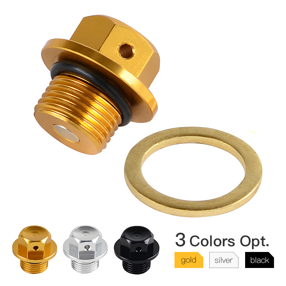 M14 Magnetic Oil Pan Drain Plug For Suzuki GSX-R750 GSX-R600 GSX-S1000 V-Strom 1000