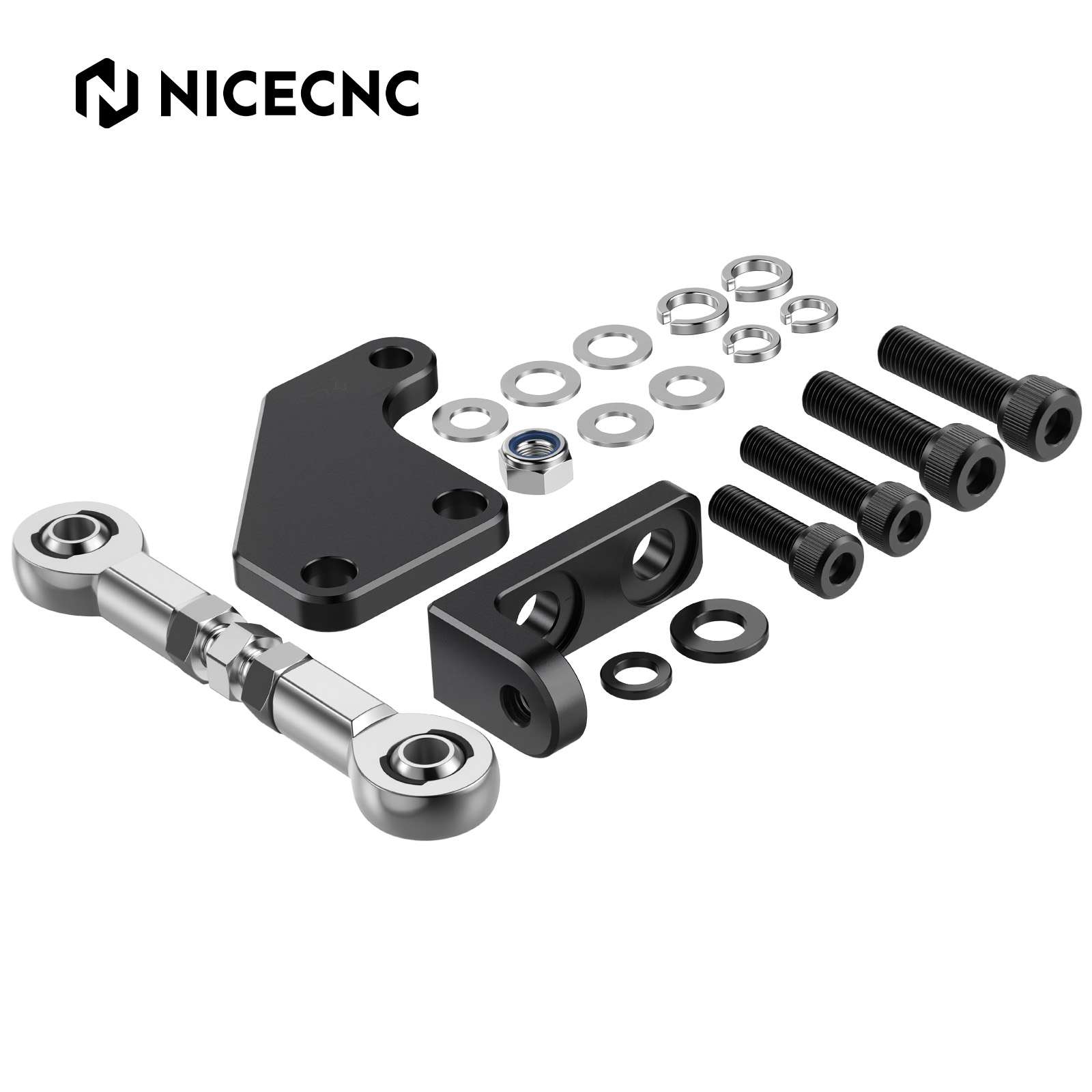 Swingarm Flex Reduction Chassis Stabilizer Kit for Harley Dyna Fat Bob Street Wide Glide 1999-2017
