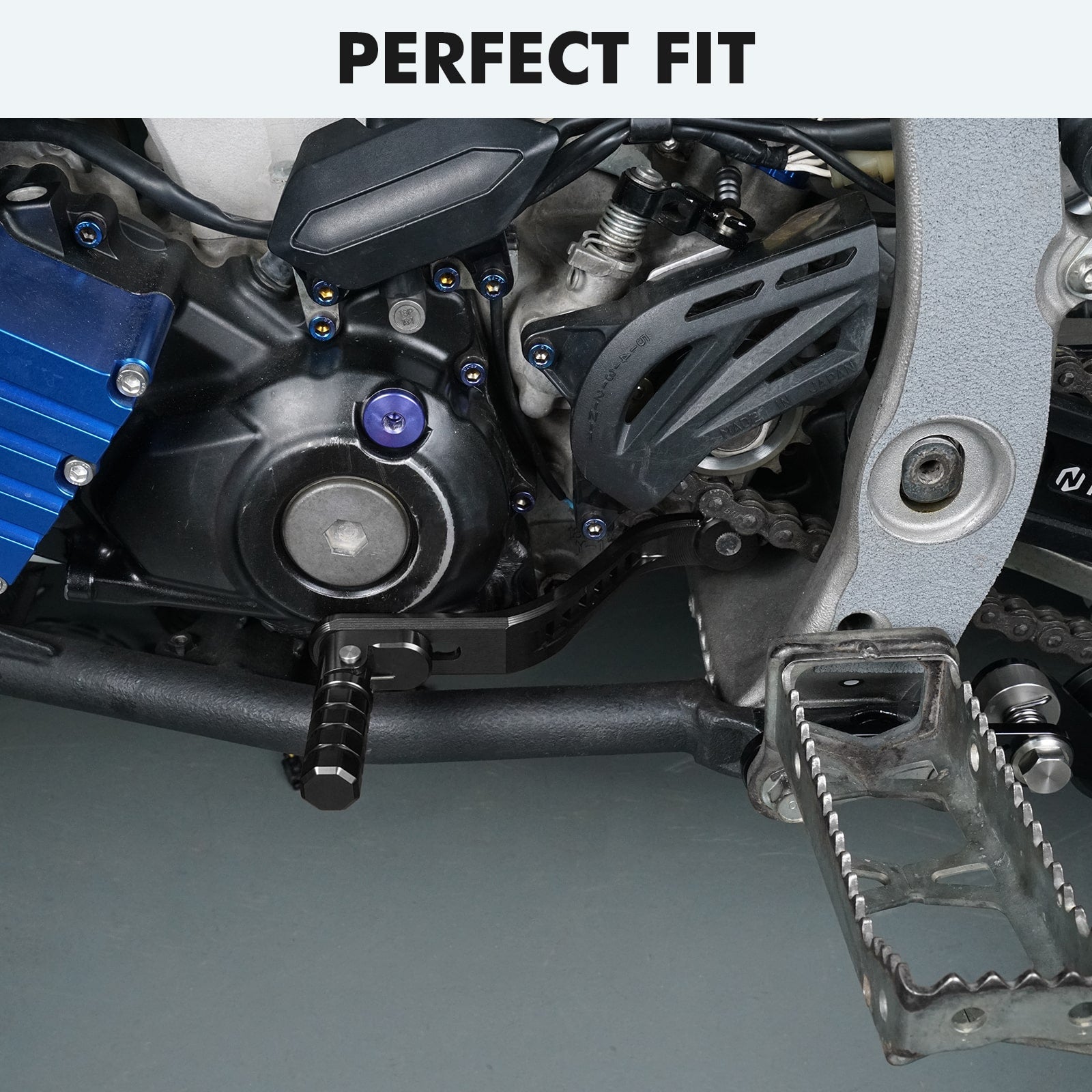 ATV Upgraded Folding Adjustable Shift Gear Lever Pedal For Yamaha YFZ450R 09-25