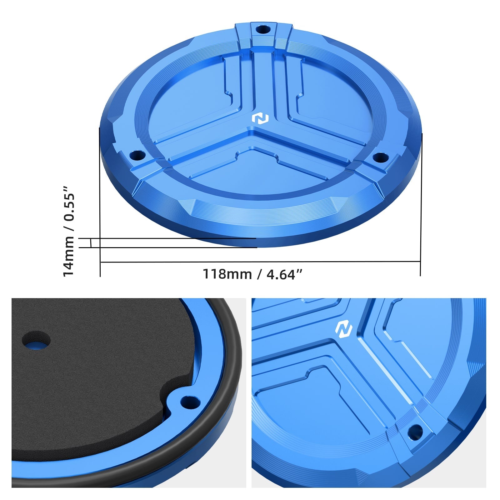 ATV Clutch Cover Insert + Water Pump Guard For Yamaha Banshee 350