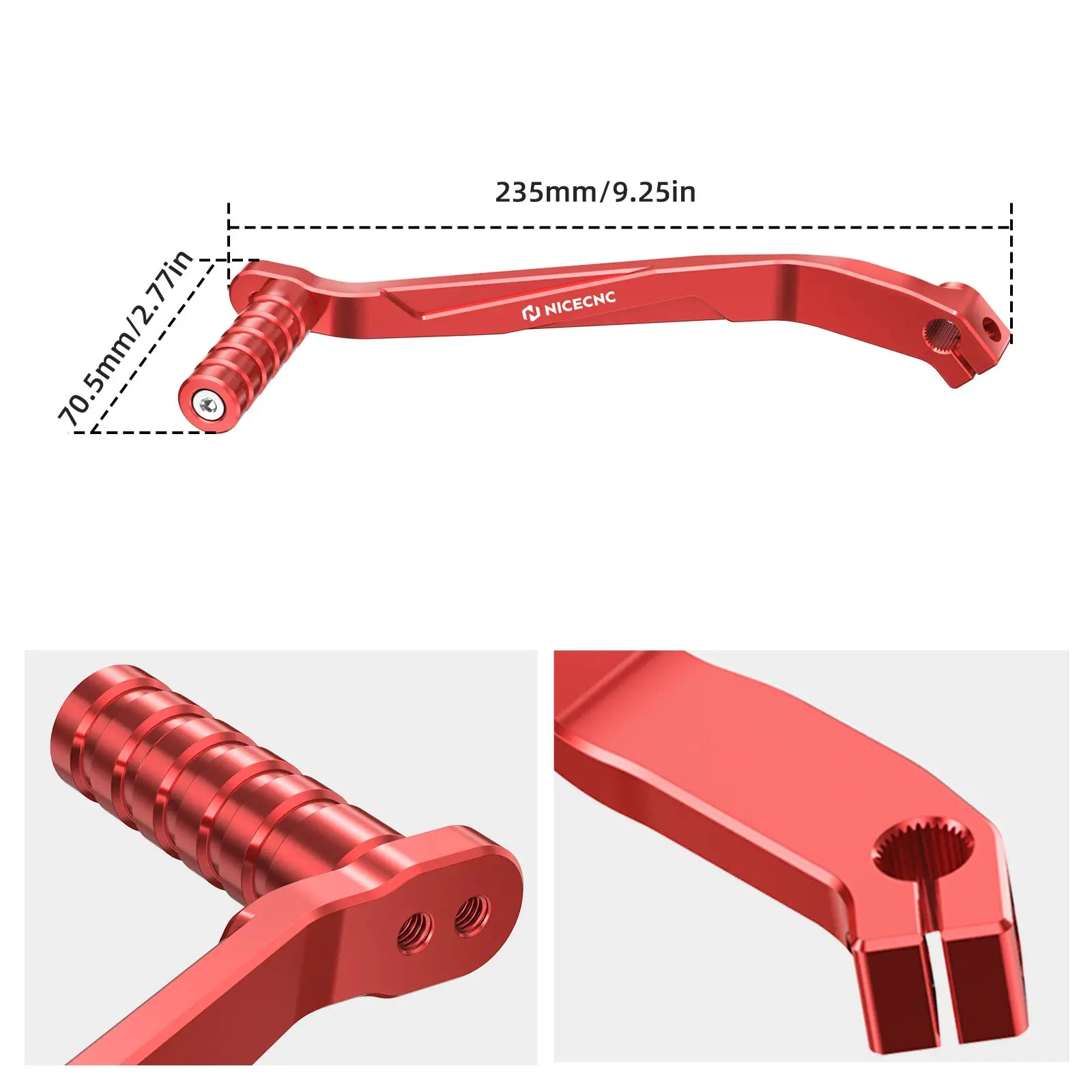 Adjustable Dual Length Gear Shift Lever Pedal Assy For Yamaha Banshee 350