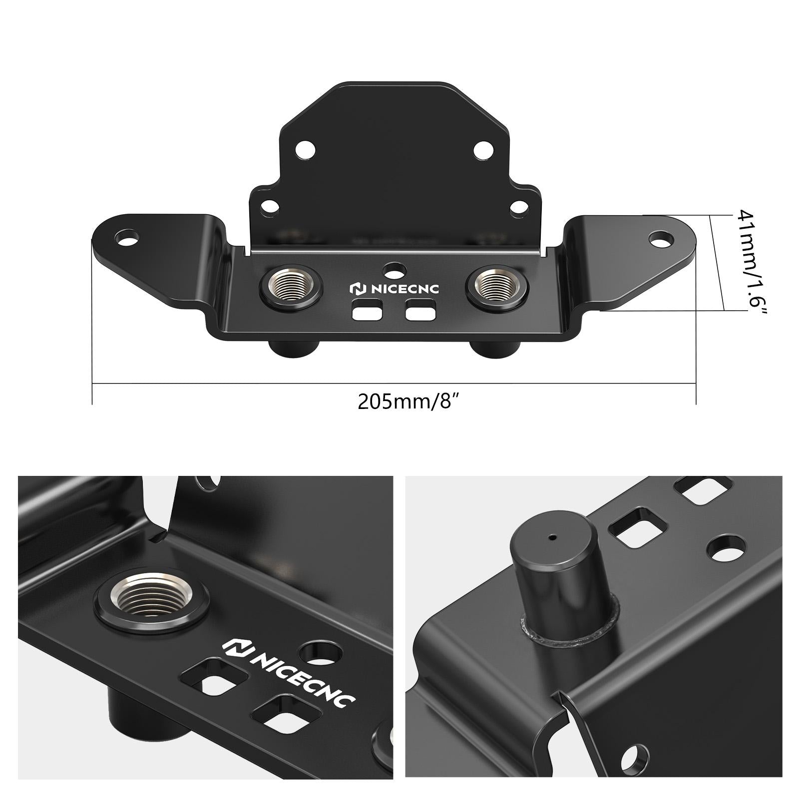 Gas Tank CDI VREG Key Relocation Bracket for Yamaha Banshee 350 YFZ350 1987-2006