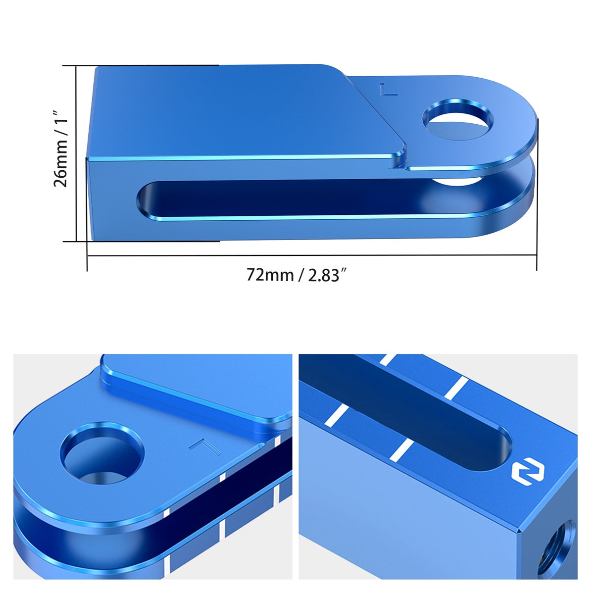 ATV Axle Blocks Chain Adjusters Puller Carrier For Yamaha Blaster 200