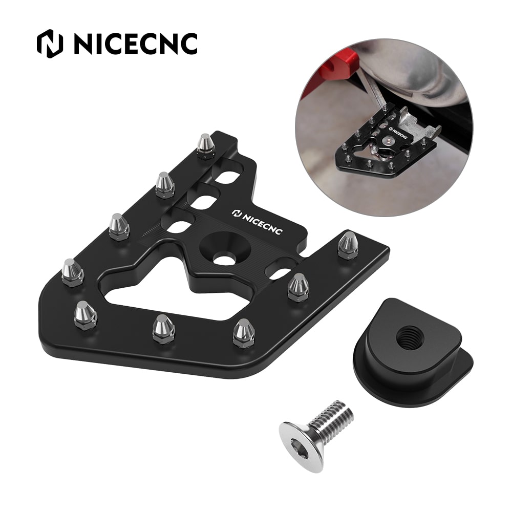 ATV Rear Brake Pedal Lever Extender Plate Tip For Yamaha Raptor 700 R 2013-2026