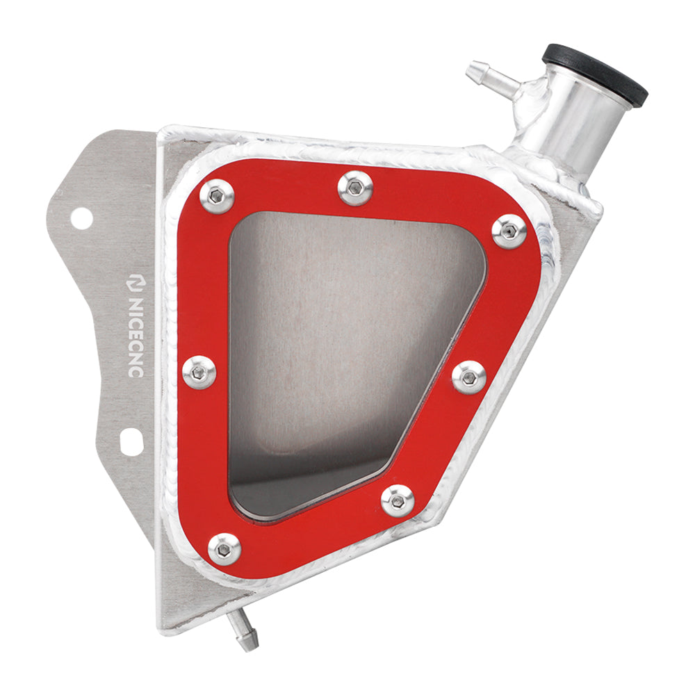 Transparent Overflow Coolant Radiator Recovery Tank For Yamaha Raptor 700 700R