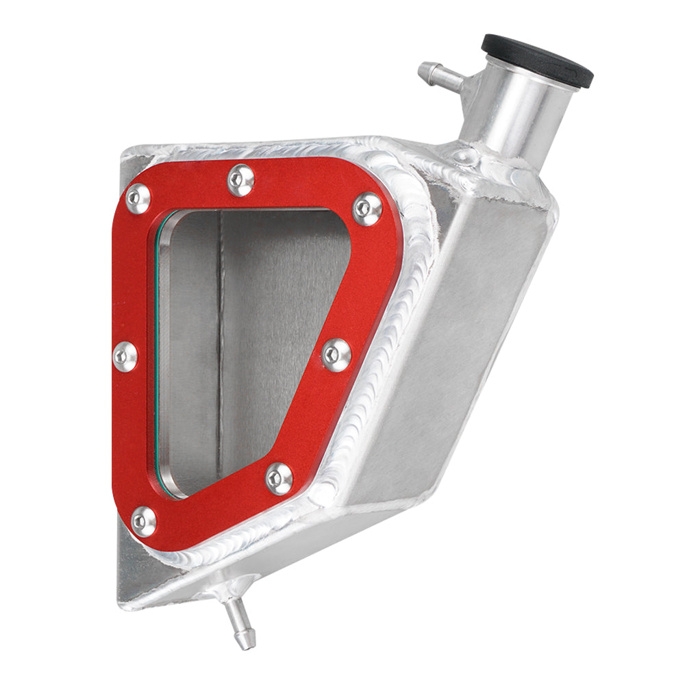 Transparent Overflow Coolant Radiator Recovery Tank For Yamaha Raptor 700 700R