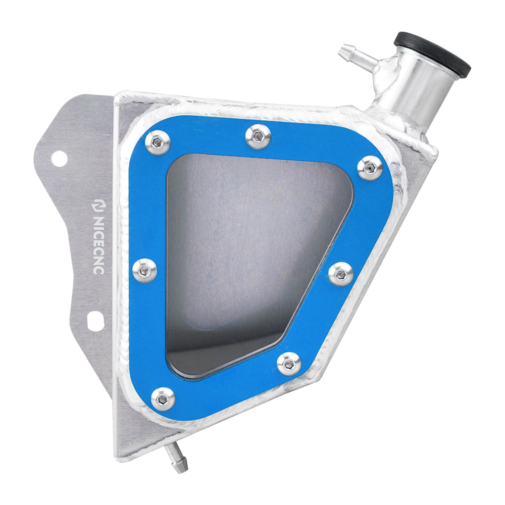 Transparent Overflow Coolant Radiator Recovery Tank For Yamaha Raptor 700 700R