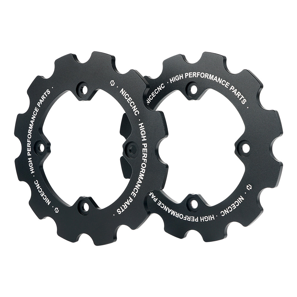 ATV Rear Dual Sprocket Guards Chain Protector For Yamaha Raptor 700 700R