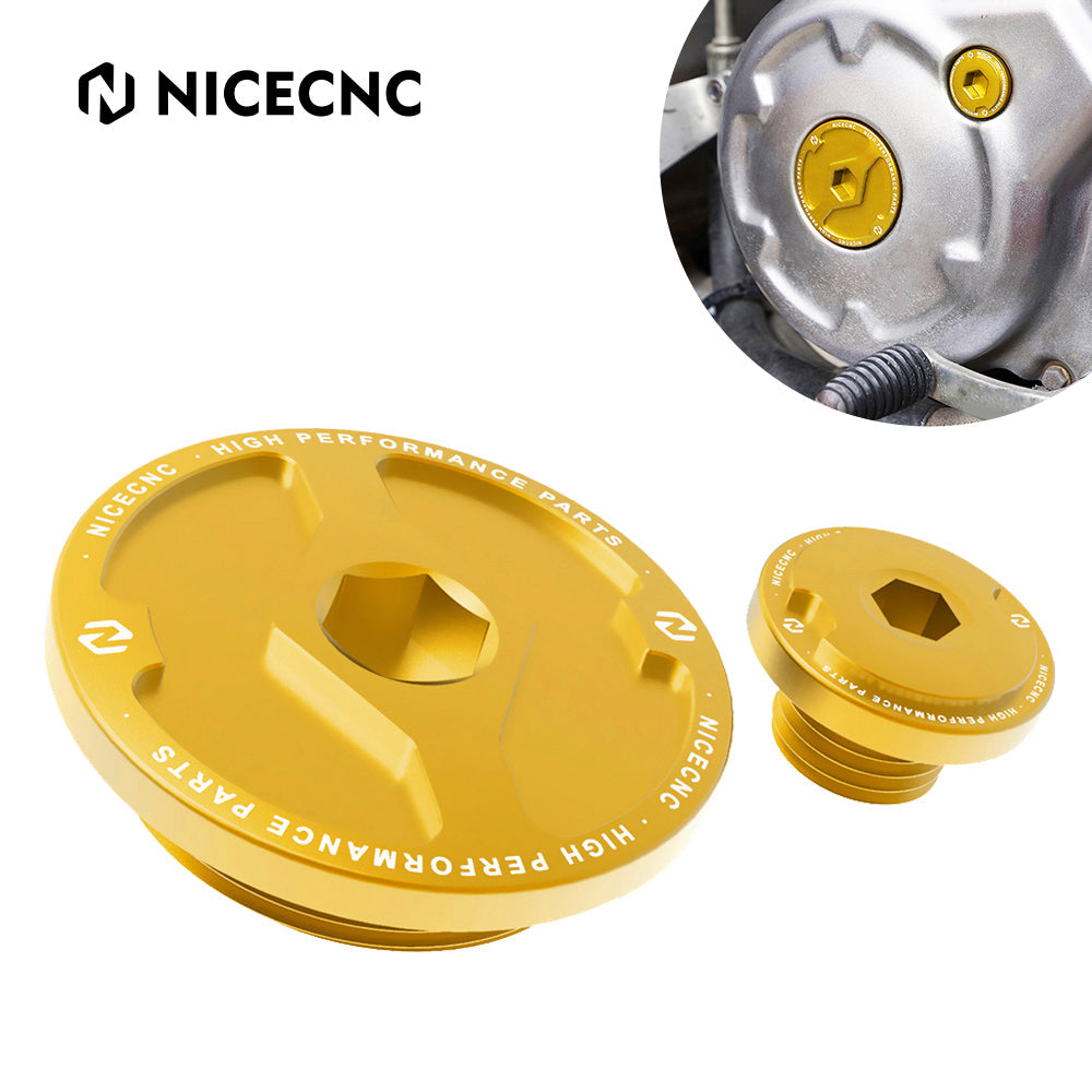 ATV Engine Crankcase Cover Plugs Screws For Yamaha Kodiak Raptor 700 R YFZ450R