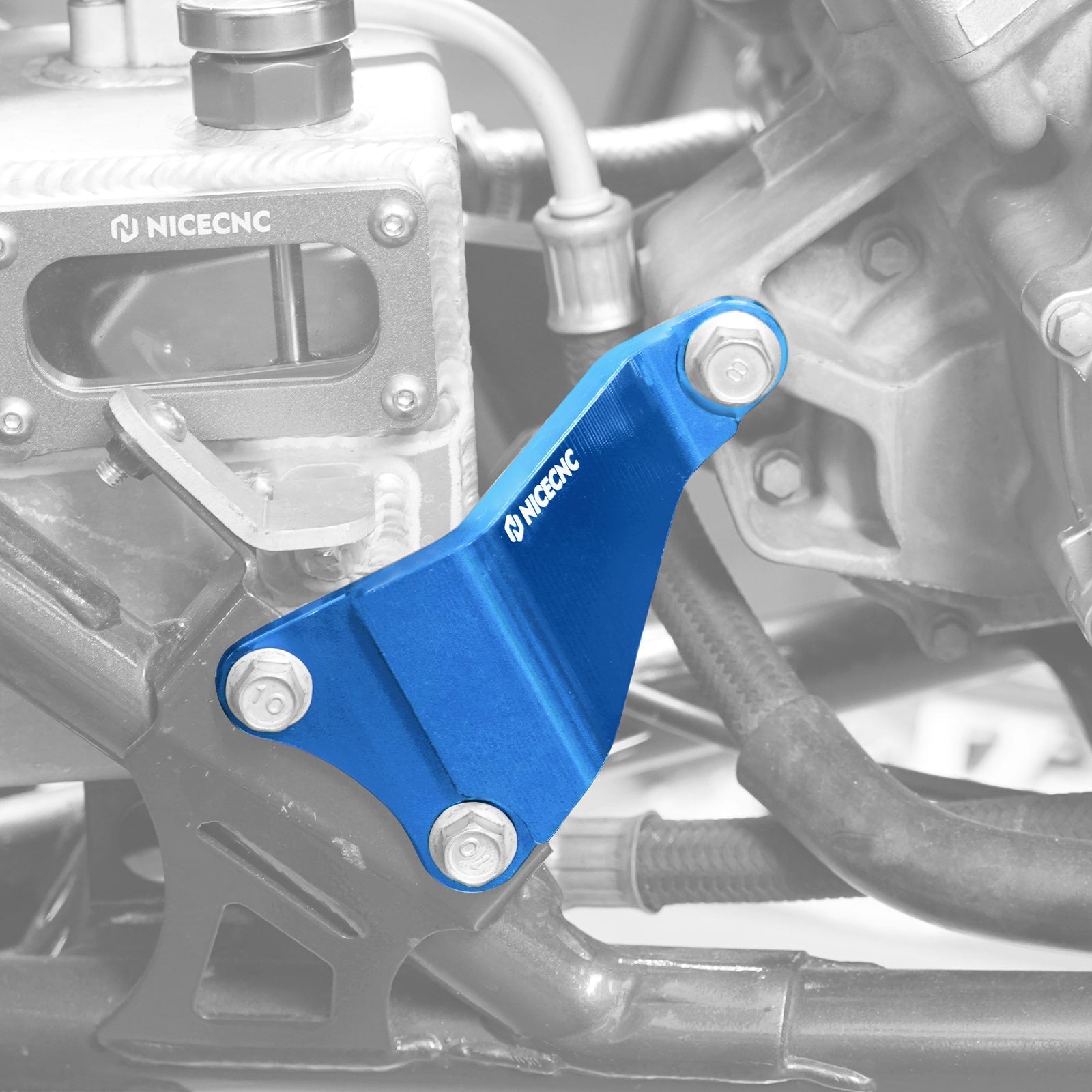 ATV Engine Stay Mounting Holder Brackets Kit For Yamaha Raptor 700 700R