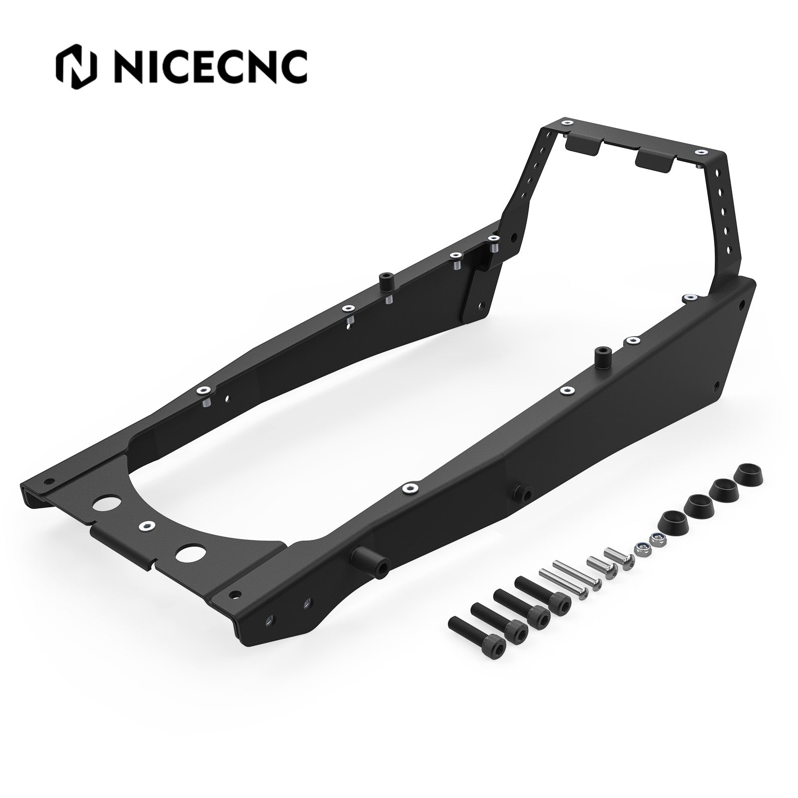 ATV Rear Sub Frame Subframe Carbon Steel For Yamaha Raptor 700 700R 2006-2026
