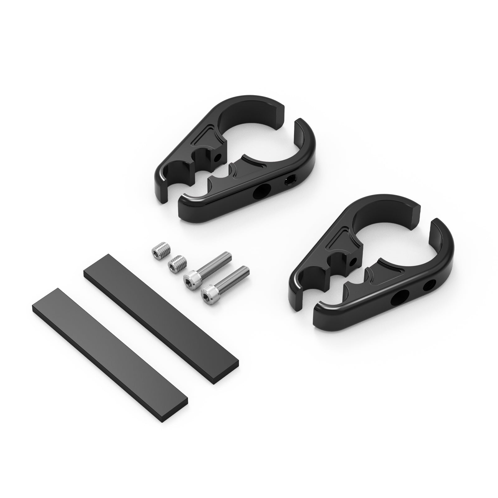 ATV Pair A-Arm Brake Line Cable Clamps For Yamaha Grizzly Raptor 700 R YFZ450R