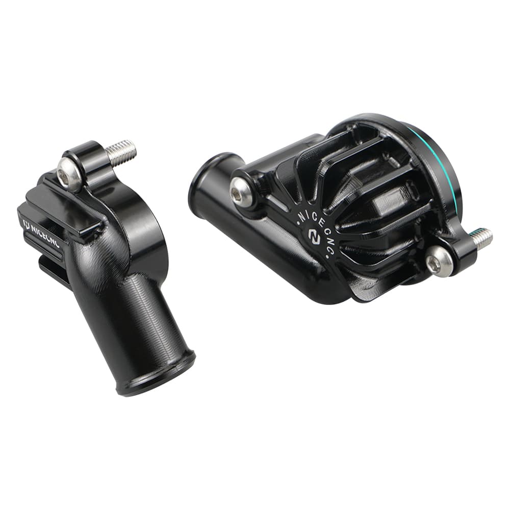 Inlet Outlet Water Pump Joint Thermostat Housing Cover For Yamaha Raptor 700 R 06-26
