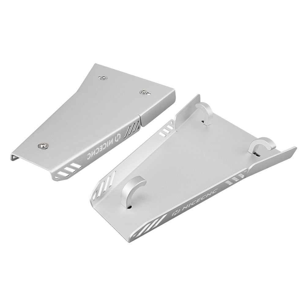 ATV Front A-Arm Skid Plate Guards Protector Kit For Yamaha YFZ450R 2009-2024