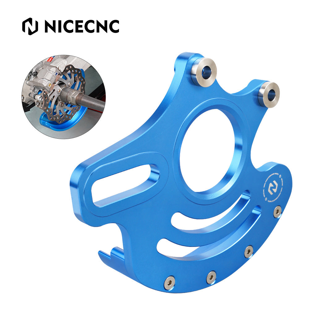 ATV Rear Brake Caliper Mount Bracket Disc Rotor Guard For Yamaha YFZ450R