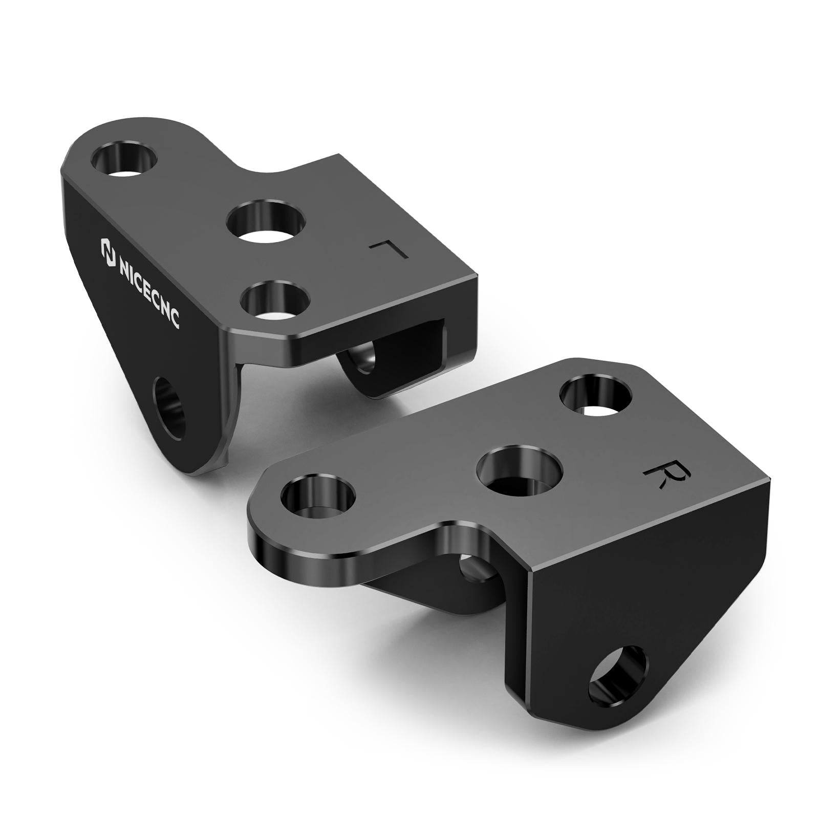 Foot Peg Offset 5mm Lowering Mount Brackets For Yamaha YZ250F 24-26 YZ450F 23-26