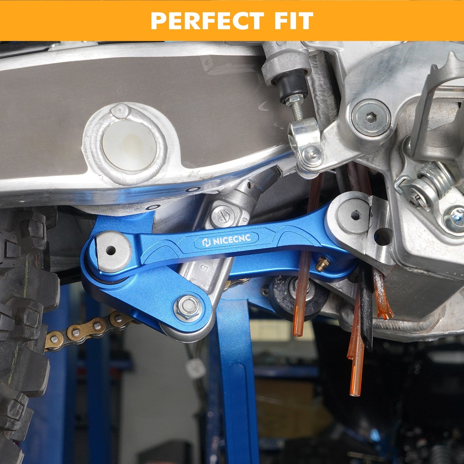 Lowering Link For Yamaha YZ125 YZ250 2006-2024 YZ250X 2016-2023 WR450F WR250F 2006