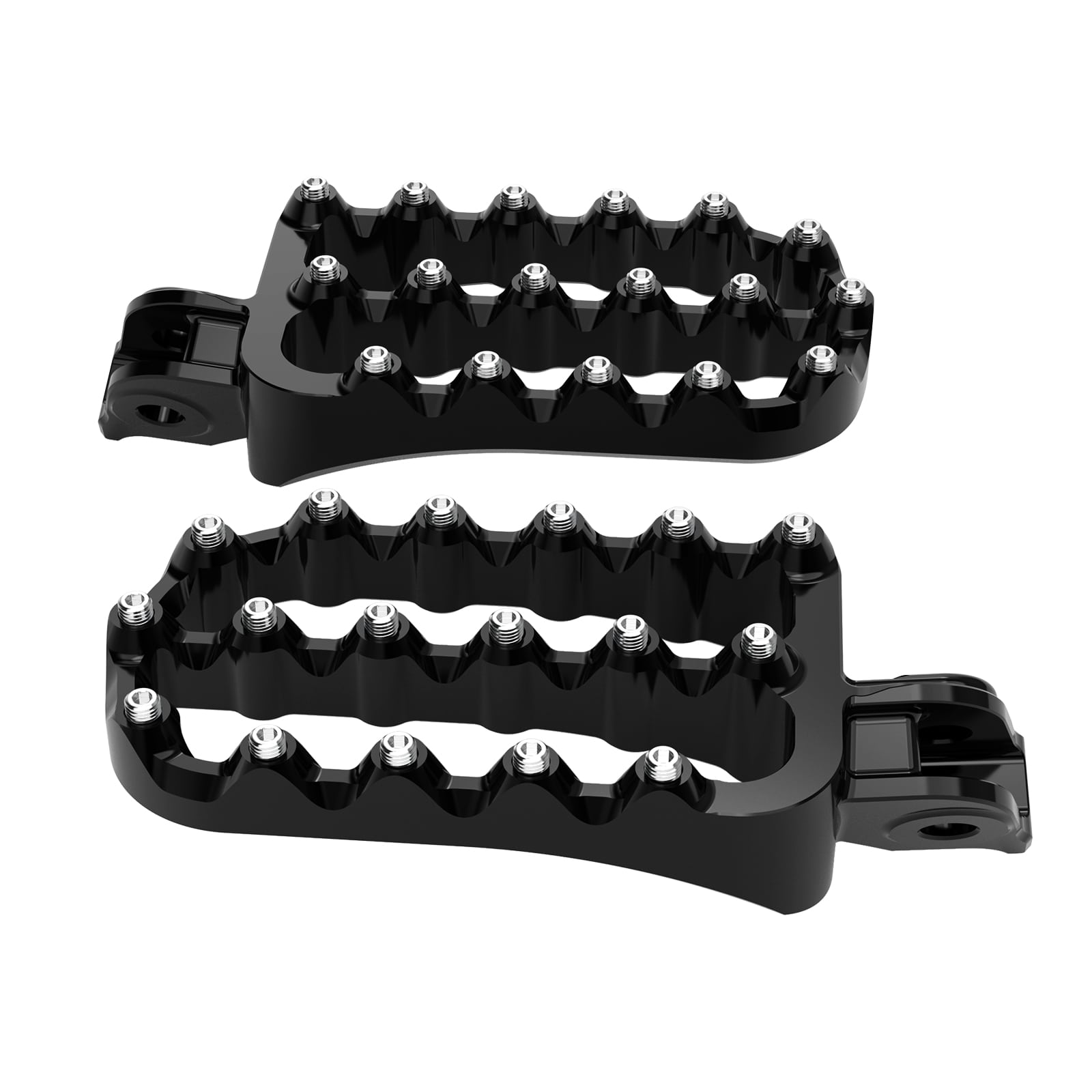 Forged 0° Horizontal Flat Wide Enlarged Foot Pegs For KTM 390 Adventure 2020-2024