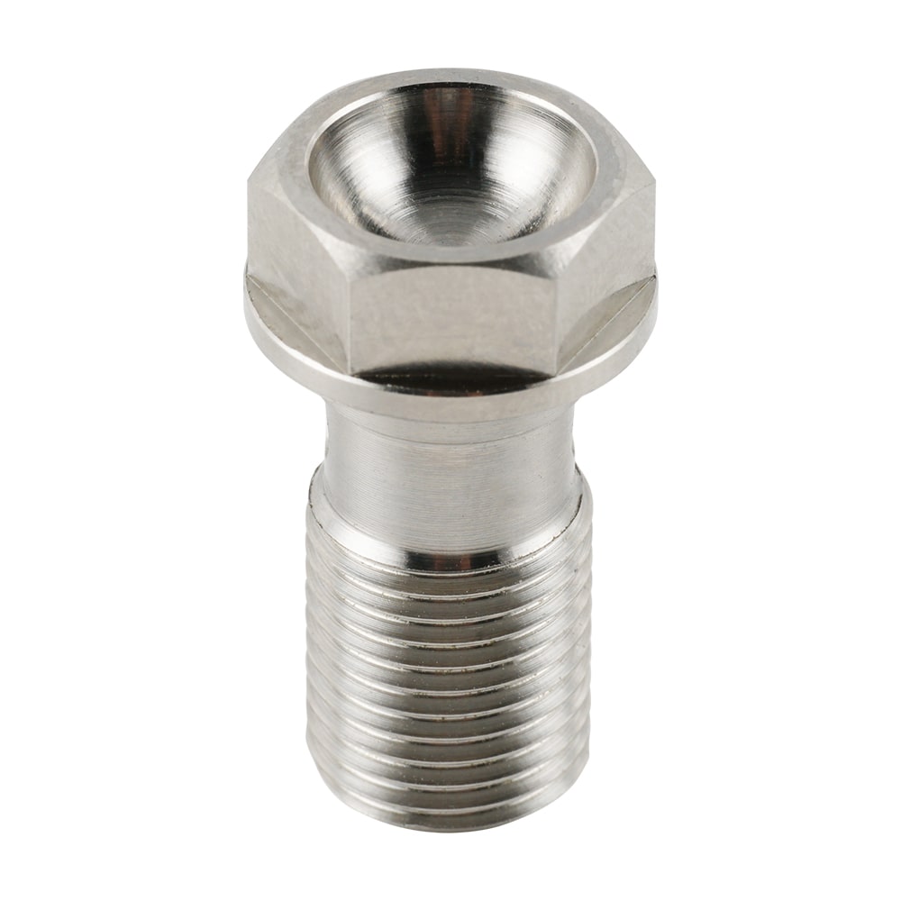 M10 x 1.0 Titanium Ti Banjo Bolt For Brembo Single Brake Line