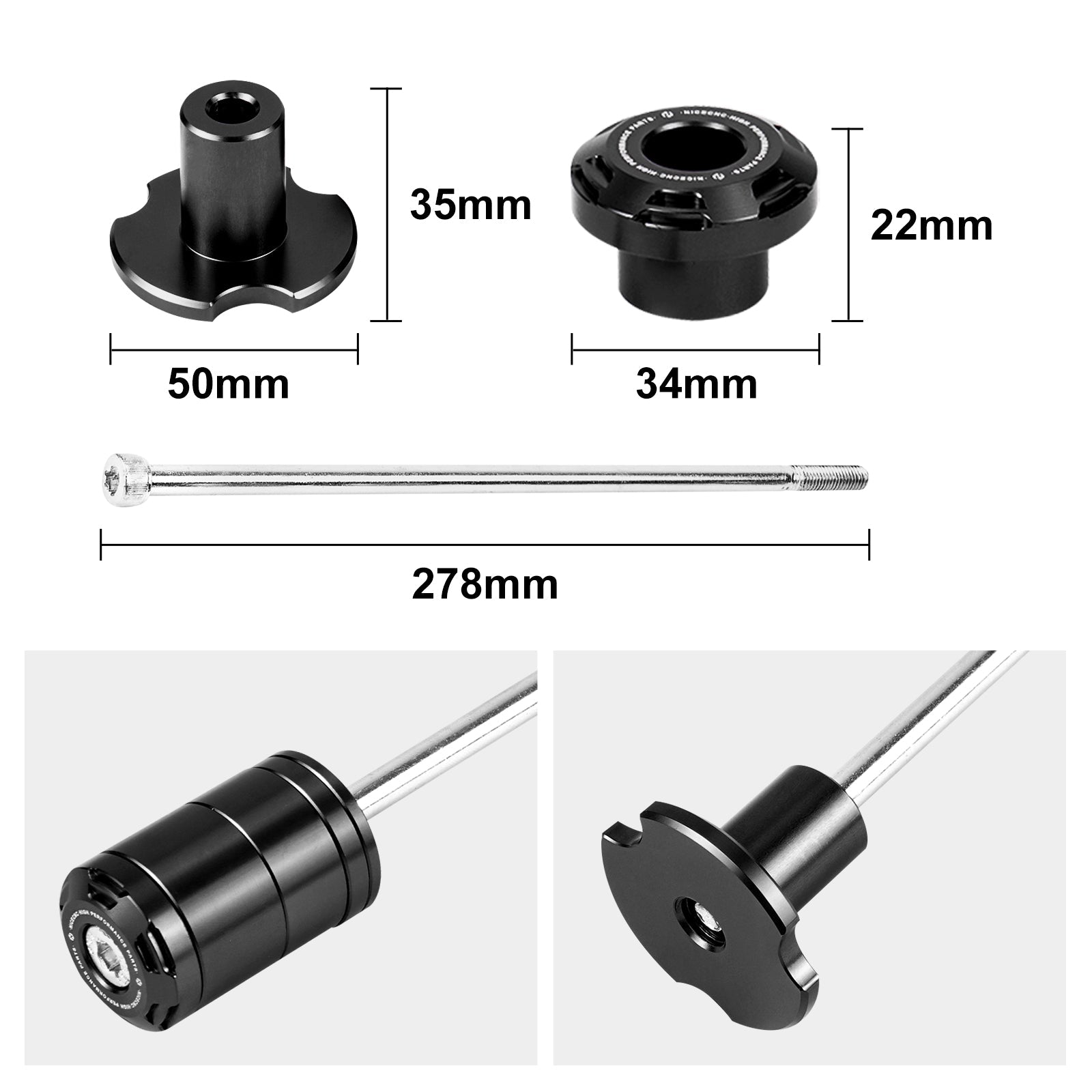 Front Fork Suspension Core & Head Tube Frame Brace For Surron Light Bee Segway X160 X260
