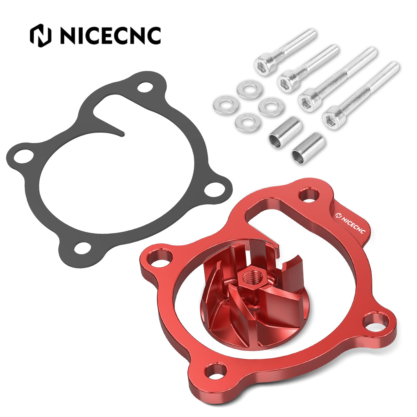 Oversized Water Pump Impeller Cooler Spacer Kit For Honda CRF 250R / RX 2018-2025