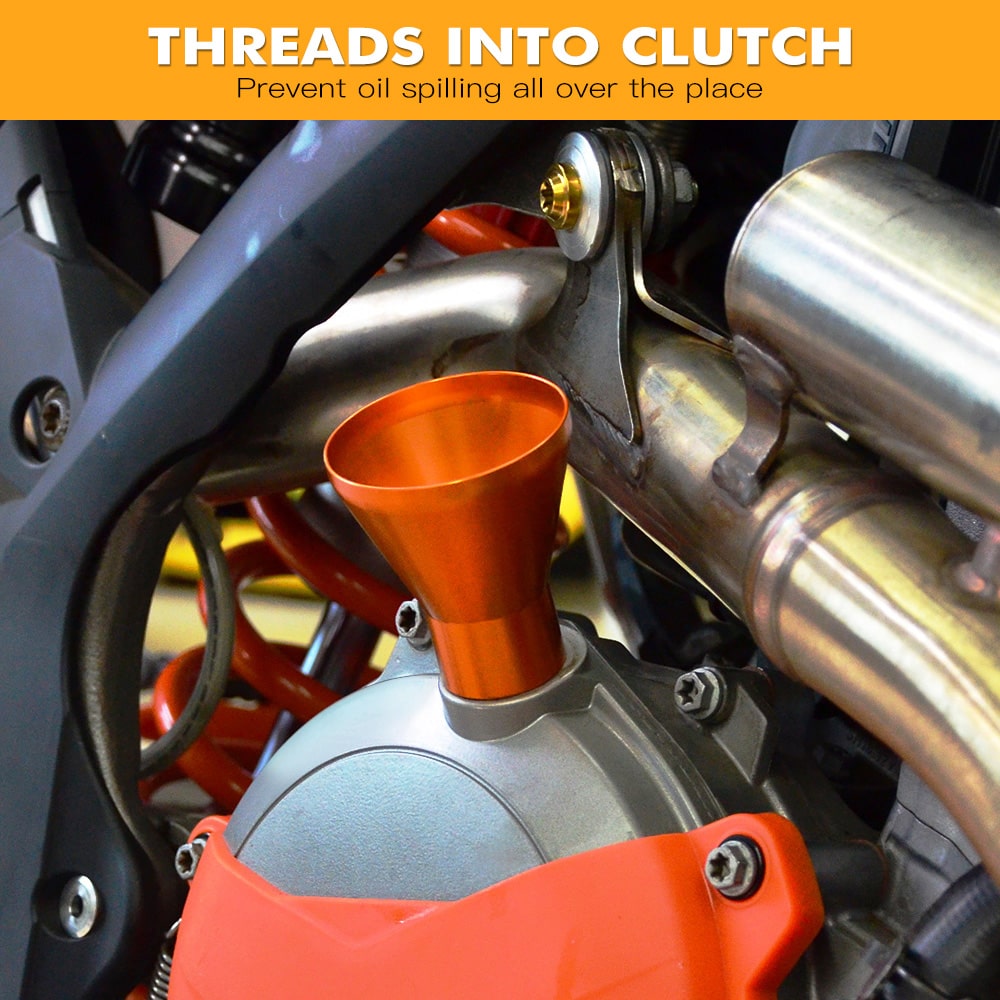 CNC Oil Filler Funnel For KTM 350 500  EXCF 2001-2022