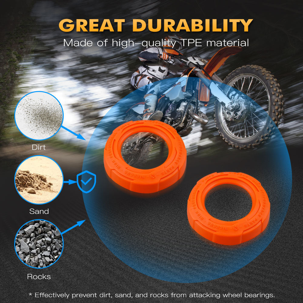 Rear Wheel Bearing Cap Kit for KTM 350 500 EXC-F 2003-2015