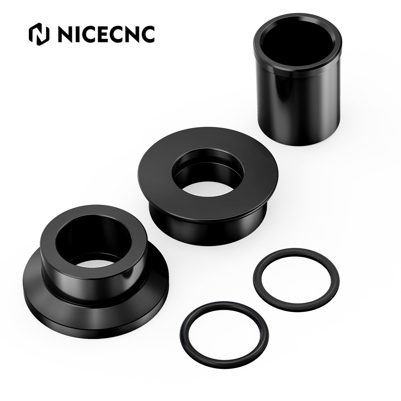 Front Rear Wheel Spacers Set For Suzuki DRZ400S DRZ400E DRZ400SM