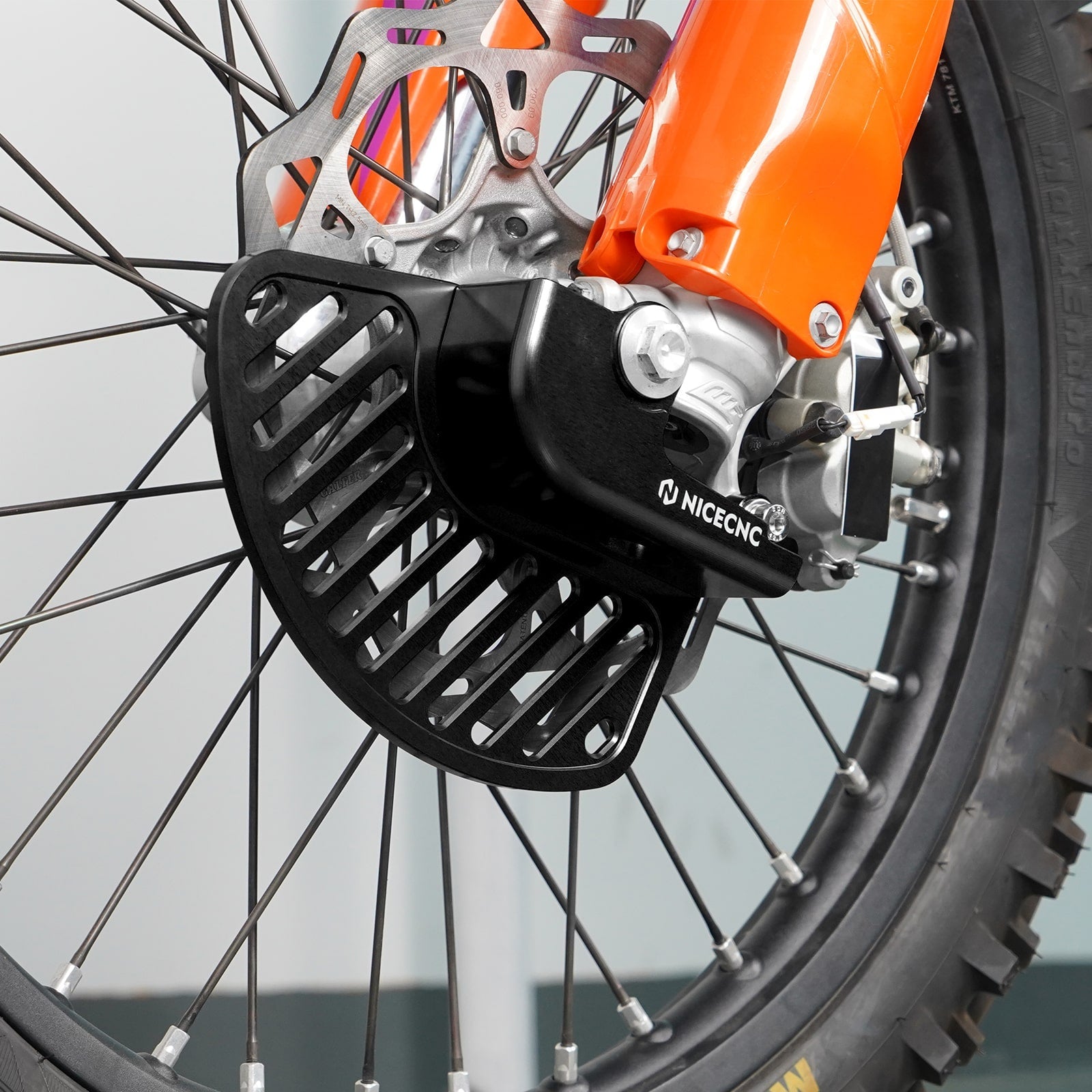 Front Brake Disc Cover Guard For Sherco KTM Husqvarna Gas Gas Stark Varg