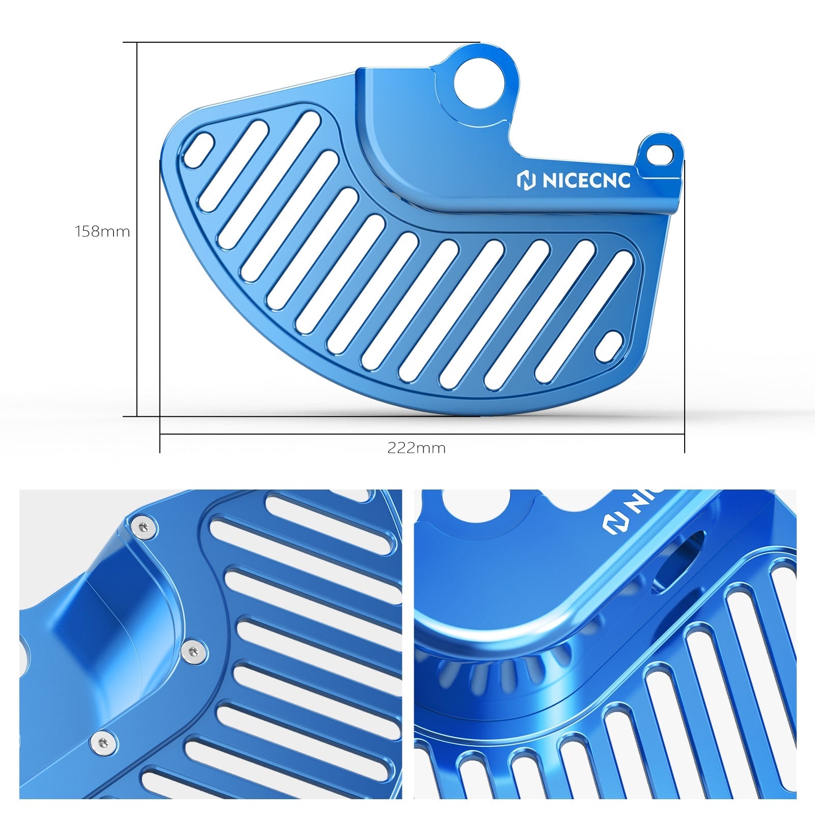 Front Brake Disc Cover Guard For Sherco KTM Husqvarna Gas Gas Stark Varg