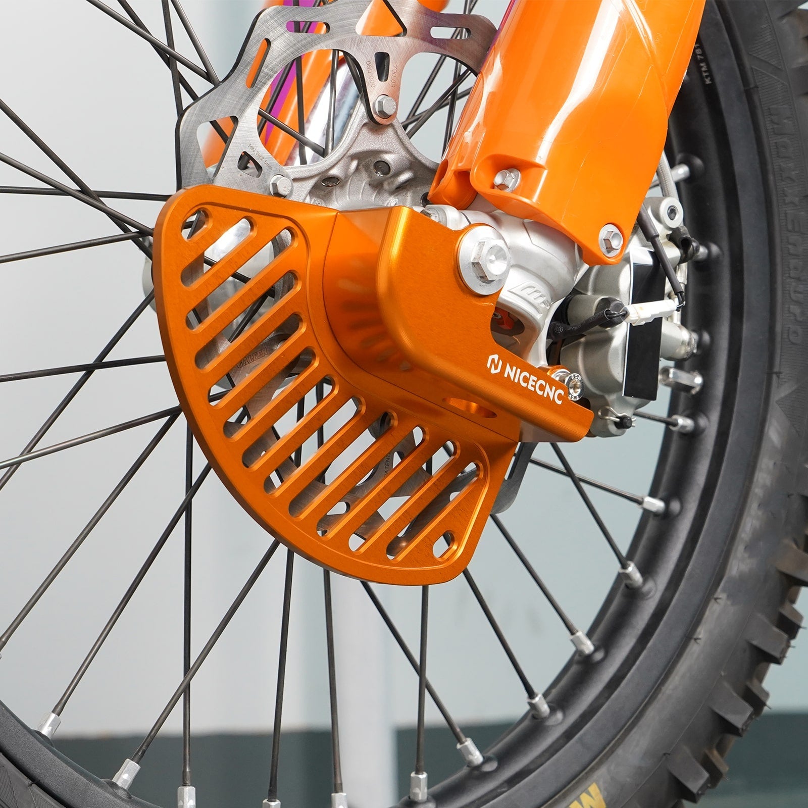Front Brake Disc Guard Protector Cover For KTM 350 EXC-F / 500 EXC-F