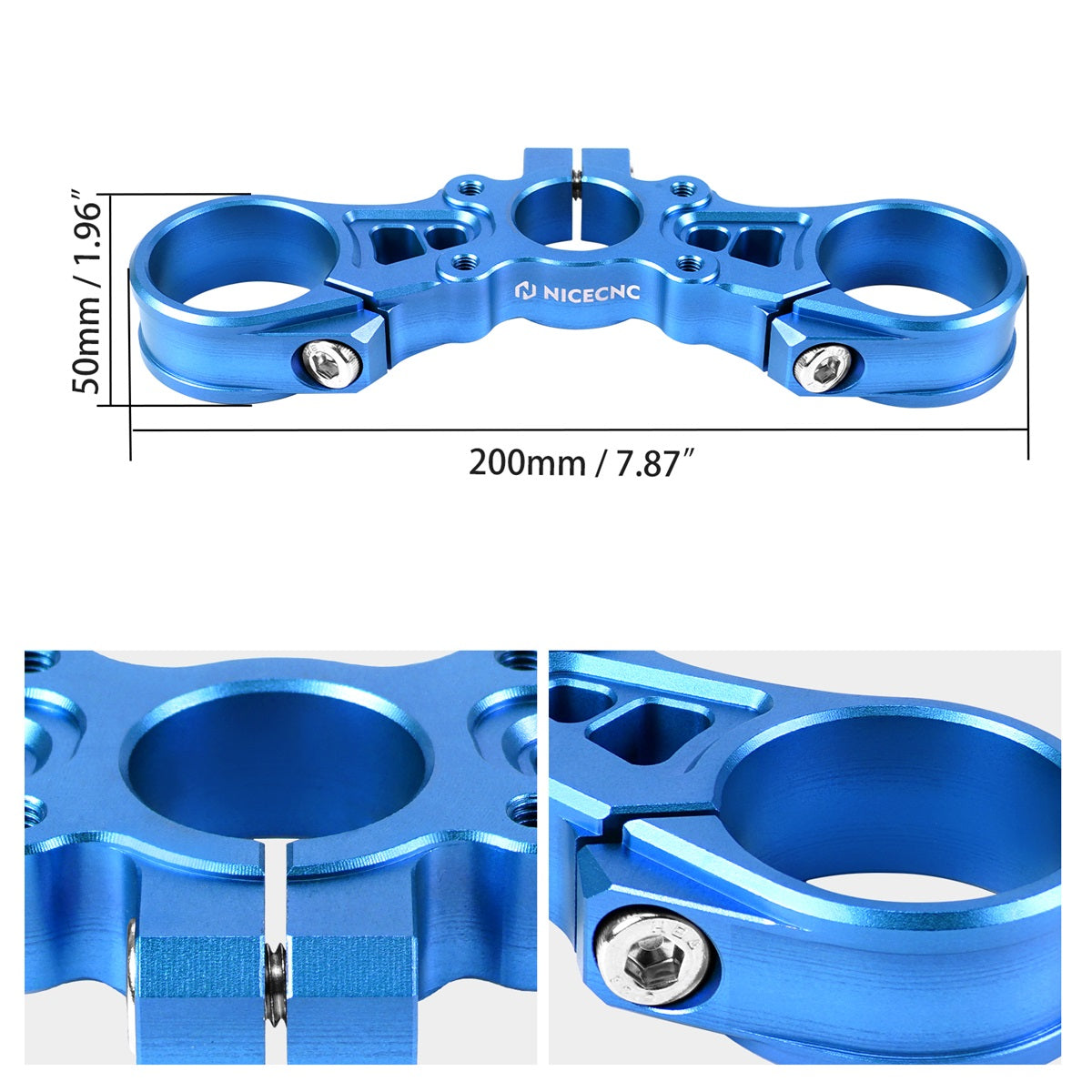 Upper Triple Clamp Top Link & Handlebar Riser For Surron Light Bee X/ S